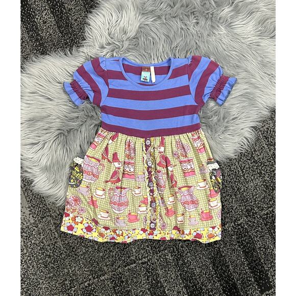 Matilda‎ Jane Dresses Matilda Jane Maggie At Tea Dress Size 4 - Picture 1 of 4